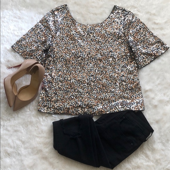 Express Tops - Express Sequin Top